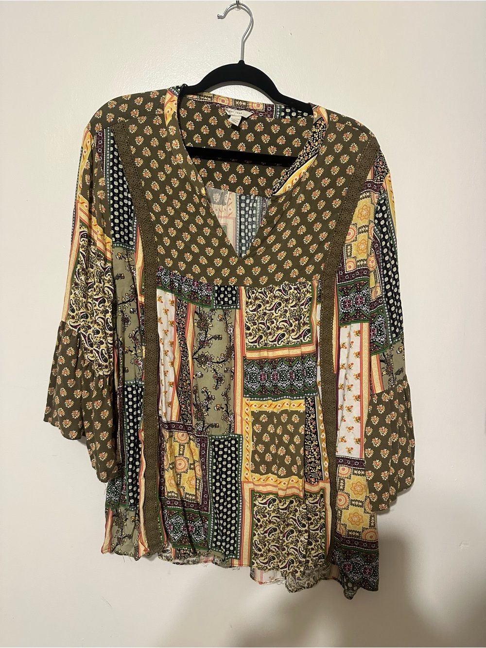 Catos Top with Patch work design